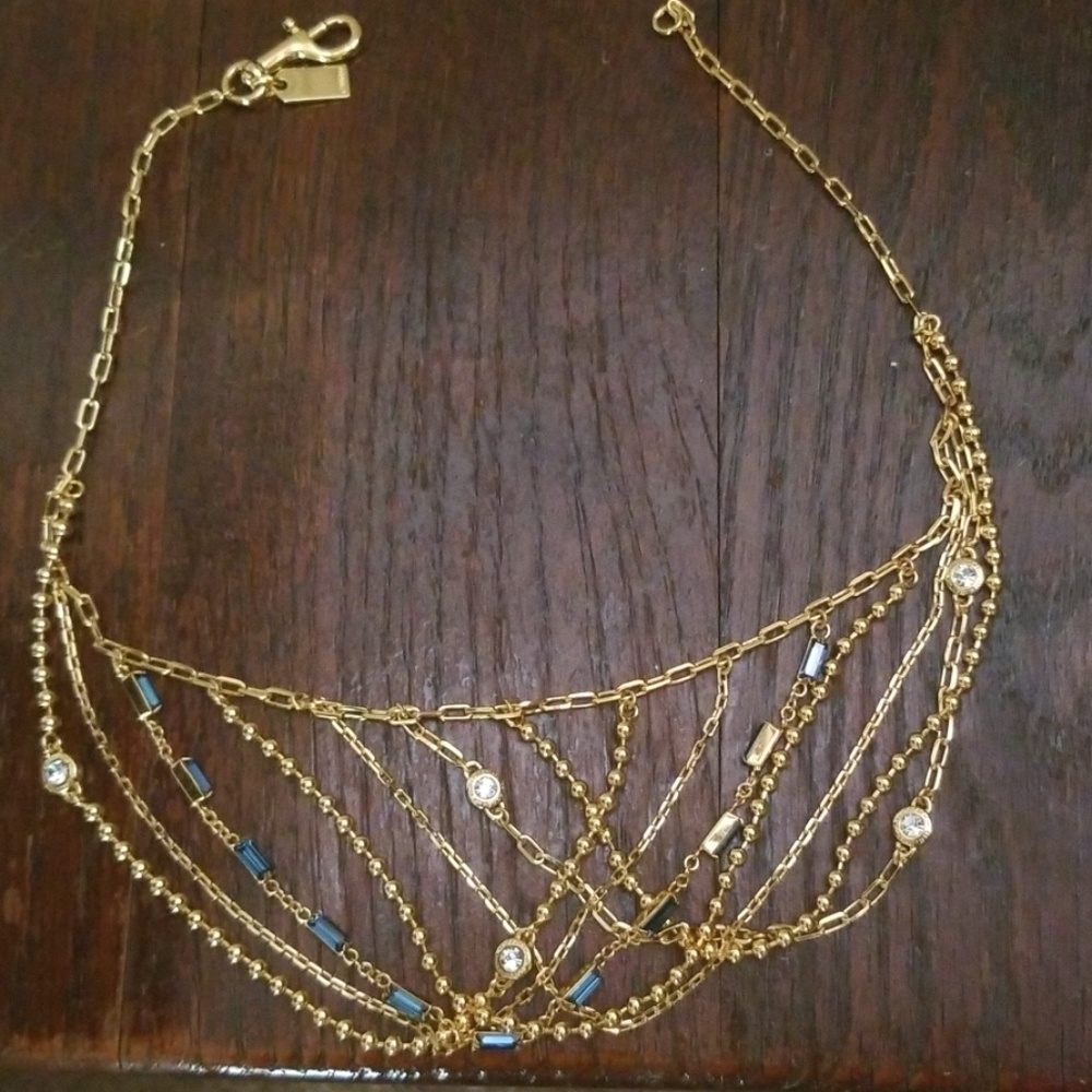 Coach gold Necklace